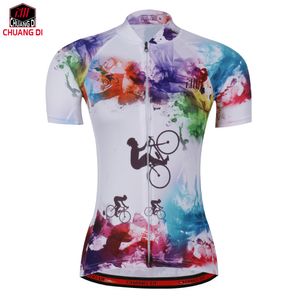 ZM High quality New color Women's Cycling Jersey Bike Bicycle Comfortable Outdoor Ladies Shirts on Sale
