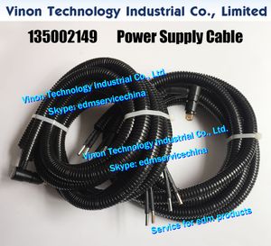 135002149 edm Cabo de força L = 1400mm para corte de arame EDM ROBOFIL 440,440SL, 440SLP, 640 Twincable lower head 24,54.142 edm peças de reposição 135.002.149