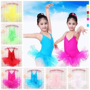 kids girls party ballet costume tutu dance skate dress leotard skirt 3-12 years baby girls tutu skirt free shipping