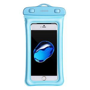 Estojo à prova d'água flutuante para telefone Bolsa à prova d'água Bolsa seca para celular para iPhone X Capa à prova d'água Bolsa subaquática