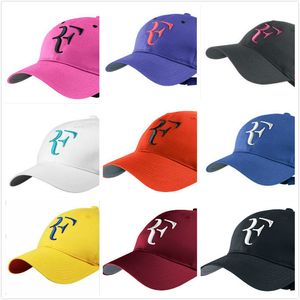 Roger Federer RF Hybrid Baseball Caps Hat Breathable Adjustable New Men and Women Reflective Tennis Sports Running Cap