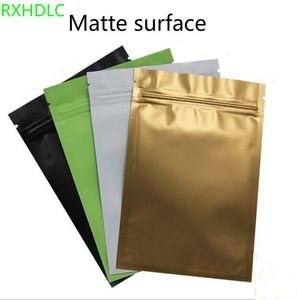 Color Plastic Bags toptan satış-Paketleme Çantaları Çok Renkli Açılabilir Zip Mylar Çanta Gıda Depolama Alüminyum Folyo Çanta Plastik Ambalaj Çanta Koku Geçirmez Torbalar