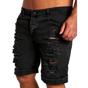 2017 Shorts Men'S Hot Casual Summer Cotton Men'S Fashion Joggers Working Shorts Slim Denim