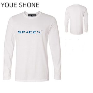 Zupełnie nowe męskie koszulki z długim rękawem Slim Men T-shirt Young Man Pure Kolor Tops Tees koszulka O Neck dla męskich chłopców Tshirt