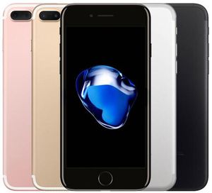 Original entsperrtes Apple iPhone 7 plus iOS Quad Core A10 Mobiltelefon 3 GB RAM 32 GB 128 GB 256 GB ROM Dual 12,0 MP LTE generalüberholtes Telefon