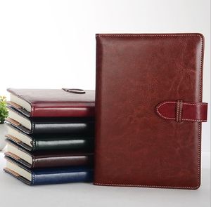 100 arkuszy biznes Notebook A5 Planner Agenda PU Leather Hard Cover Personal Diary Noteapad Notebooki Biurowe Biurowe