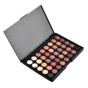 Professionelles Mode-Make-up, wasserfest, rauchig, matt, Lidschatten-Pigment-Sets, 40 Farben, Lidschatten, Glitzer, Luxus-Make-up-Palette