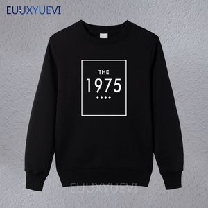 Męskie bluzy bluzy 1975 Drukuj Mężczyźni Pullover Casual Funny For Man Black White Hipster Drop Ship Euu2-18