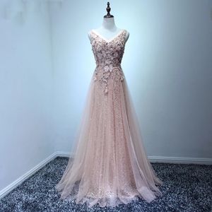 2018 errötendes rosafarbenes Frauen-Abschlussballkleid in A-Linie, figurbetontes, langes, formelles Maxikleid für besondere Anlässe, Vestidos de Noiva Longa