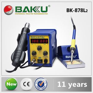 2 in 1 Rework Station, Soldering Iron + Hot Air Gun,Double Digital Display,with Thermoregulator, 700W High Quality BAKU Products on Sale