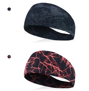 Mężczyźni Siłownia Sporty Wicking Opaski Fitness Rozciąganie Joga Zespoły Do Włosów Outdoor Sports Koszykówka Tenis Tenis Oweny Męskie Headwraps Hurtownie