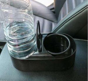 물 음료 홀더 컵 홀더 스탠드 듀얼 구멍 음료 병 자동차 트럭 마운트 ABS 플라스틱 내구성 자동 액세서리 자동차 스타일링