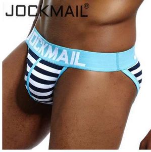 Jockmail Brand Men Intwear Bikini sexy Briefs Briefs Calzoncillos Hombre Slips Cuecas Gay Penis Cash Mintes