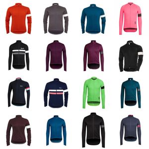 RAPHA ekibi Bisiklet uzun Kollu jersey 2018 Toptan Yüksek kalite Moda Giysiler Hızlı Kuru Ropa Ciclismo C2918