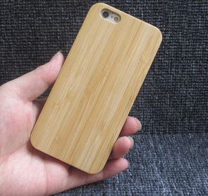 100% Real Bamboo Phone Case For iphone 5 5s 6 6s 7 8 plus X 10 High Quality Wooden Wood With Soft TPU Bumper Cover Shell For Samsung S9 S8