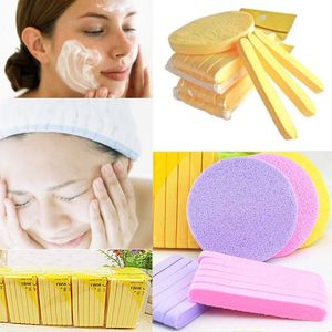 Facial Cleansing Svamp Puff Komprimerad Svamp Travel Makeup Facel Washing Stick Skönhet Kosmetiska Verktyg Tillbehör