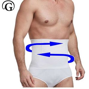 Homens Payger Homens Shaper Shaper Underwear Cintura Treinador Cincher Cincher Cinturão Ocultar Abdômen Shapewear Compressão Briefs Controle Calcinhas