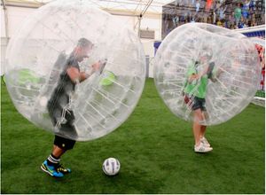 2018 Adult Giant Inflatable Soccer Bubble Ball, PVC Bumper Suit for Football Games - Free Shipping