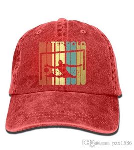 pzx@ Baseball Cap for Men and Women, Vintage Style Water Polo Silhouette Womens Cotton Adjustable Jeans Cap Hat Multi-color optional