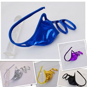 Erkekler için Seksi Erotik Horoz Çorap Jockstrap Tanga Seksi Mini Thongs Gay Thongs Çift Iç Çamaşırı G-Dizeleri Kostümleri