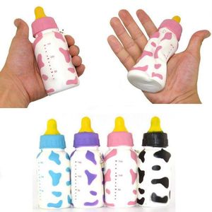 Giocattoli per bambini Kawaii Squishy Lento aumento Divertimento Carino Bottiglia per il latte per bambini Giocattolo per bambini Presente Ciondoli chiave per cellulare Cinghie Casuali Spedizione gratuita
