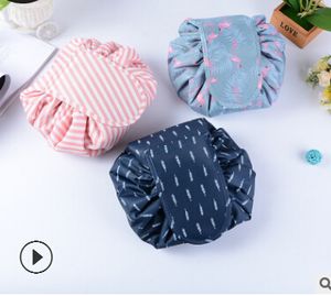 Lazy Makeup Bag Travel Cosmetic Bag Organizer Multifunctional Drawstring Wash Bags Hot Sale Korea Large Capacity Storage Bags