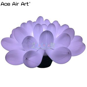 Magnifique modèle de plante succulente gonflable, lumières LED transformables avec Base fabriquées en chine pour la décoration d'événements en vente