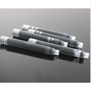 30st / lot Jinhao 2.6mm kaliber Universal Replaceriable Black and Blue Fountain Pen Portable bläckpatron påfyllnad