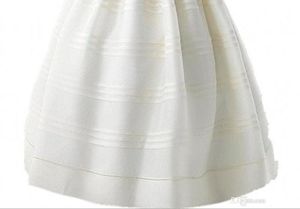 Белое платье принцессы для первого причастия с маленькими цветами для девочек, свадебное платье с короткими рукавами, атласное платье Vestidos De Comunion 20222225