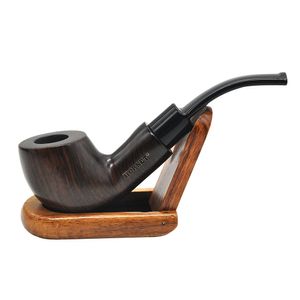 Pipa da pipa per tabacco, pipa in legno con +7 tipi di accessori per fumatori