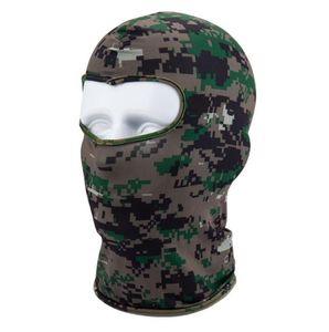 Utomhus Sport Skidmask Cykel Cykling Mask Kepsar Motorcykel Barakra Hat CS Vindskyddad dammhuvud Ställer in Camouflage Tactical Hood