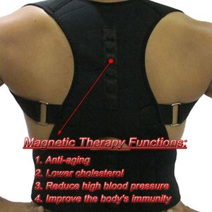 Top Quality Magnetic Back Posture Corrector for Student Men and Women 5 Sizes Adjustable Braces Support Therapy Shoulder