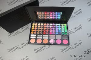 Gratis frakt ePacket Nya Makeup Eyes MC 78 Färger Eye Shadow Palette!