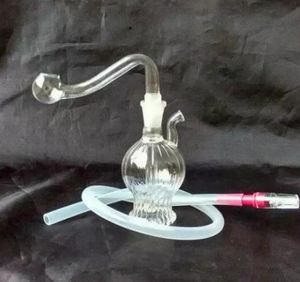 Glasbongs Mini Pot Griff Großhandel Glas Shisha Raucherzubehör