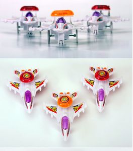 Kabelbelysning Flygplan Kabel Toys Wholesale Stall Selling Toys Wind-Up Spring Toy Liten Aircraft Lighting