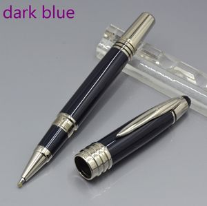 JFK Dark Blue metal Roller ball pen / Ballpoint pen / Fountain pen office stationery Promotion Write ink pens Gift ( No Box ) Highest quality