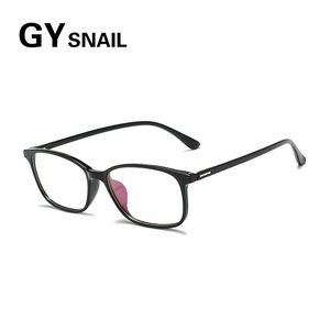 GYsnail Occhiali per Computer Per Donna Uomo Montatura per occhiali Anti Luce Blu Blocco Ray Lenti Trasparenti Occhiali da vista Oculos TR90