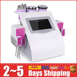 New 8 Pads 40k Slimming Cavitation Machine RF Body Shaping Fat Loss Skin Care Facial Steamer Salon Spa Use