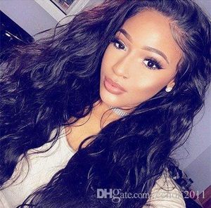 HD water wave 360 lace frontal wig 150% Density Human Hairs Wigs for Women pre plucked natural hair Font curly