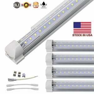 Luce del tubo a LED LED integrato a V 4 piedi 8 piedi LED LEDE TIBILE 4 5 6 piedi LUCE LED LONGAGGIO AC85-265V