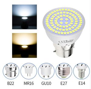 LED GU10 Spot Işık Ampul Mısır Lambası MR16 Spot Ampul LED GU5.3 SMD2835 Mum Ev Dekorasyon Ampoule LED'ler için LED'ler Işık Maison