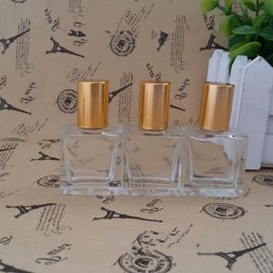 10 ml Cam Uçucu yağ Şişesi Şişeleri Üzerinde Rulo ile cam silindir topu için parfüm aromaterapi Aracı F682