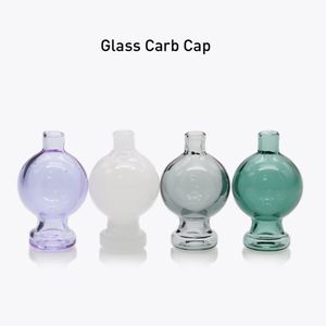 Quartz Banger Bubble Carb Cap Colored UFO Hat Style Dome Dab Hookahs Tools Smoking Accessories For Cyclone Nails Dabber Glass Bongs Oil Rigs