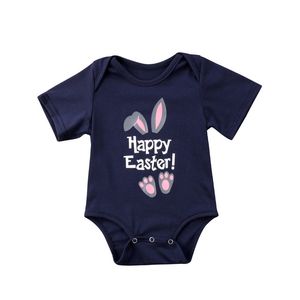 2018 Buona Pasqua Neonato Vestiti Cartoon Bunny Pagliaccetto Tuta Cotone Neonati maschi Abbigliamento Costume di Pasqua Abiti Abbigliamento per bambini