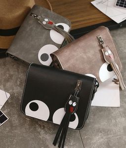 Handväskor Kvinnor Tassel Väskor Designer Märke Berömd axelväska Lady's Black Cross Body Mini Bag