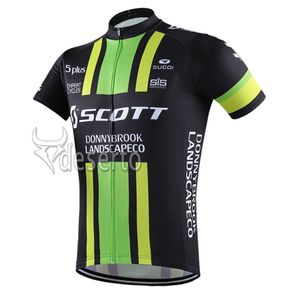 Scott Pro Team Herren Radfahren Kurzarm Jersey Road Racing Hemden Reiten Fahrrad Tops Atmungsaktiv Outdoor-Sport MAILLOT S21041911