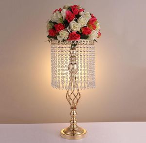 Strass candelabro festa de casamento elegante castiçal mesa bonita peça central vaso de cristal candlestick casamento decoração SN136