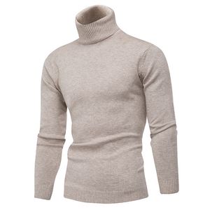 Inverno spesso caldo cashmere come maglione uomo dolcevita marca uomo maglioni slim fit pullover uomo maglieria doppio collo