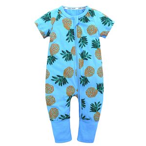 Neugeborenes Mädchen ROMPERS SUMMER BABY GILRS ONCODE KLEICH KLEINE COTWON ROMPERS Multicolored Dot Baby Rompers Clothing