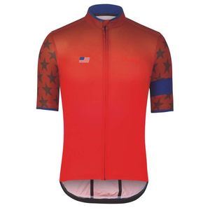 Rapha Takımı Erkek Bisiklet Jersey Yaz Yol Yarışı Maillot Nefes Kısa Kollu Bisiklet Açık Sportwear Bisiklet Gömlek S21033152 Tops